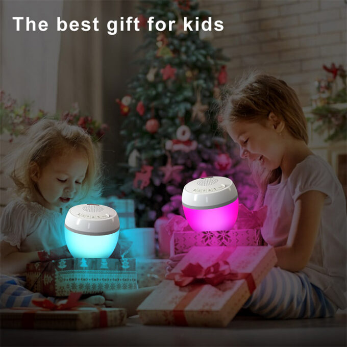 Bluetooth Portable Wireless Speaker with Thermometer RGB Light HK703