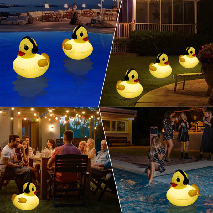 Solar Inflatable Duck Light CT218