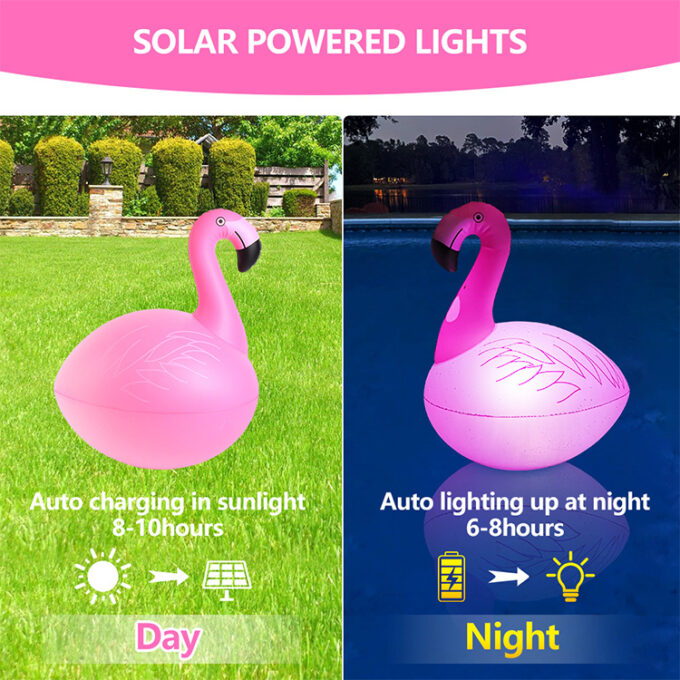 Solar Inflatable Flamingo Light CT212FG